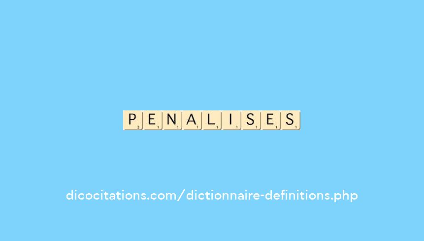 penalises