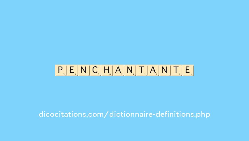 penchant--ante