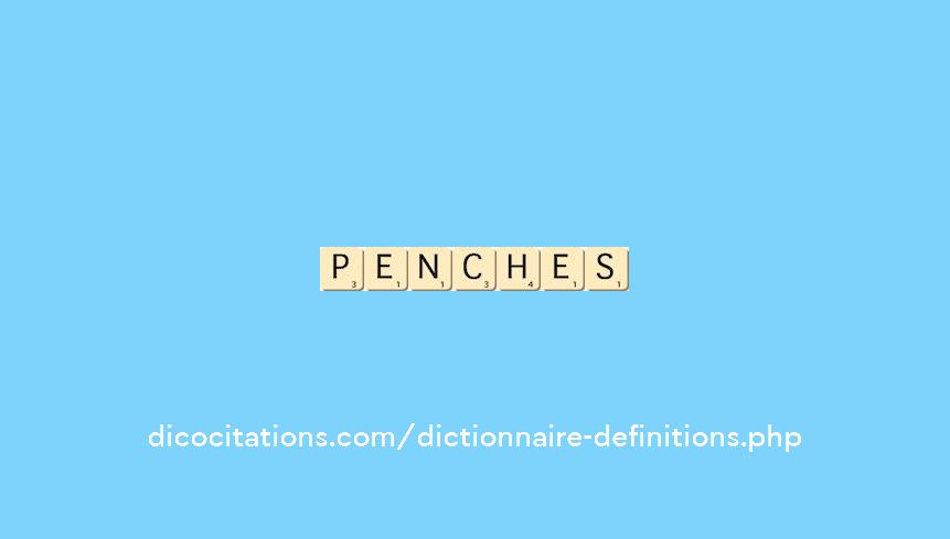 penches penches