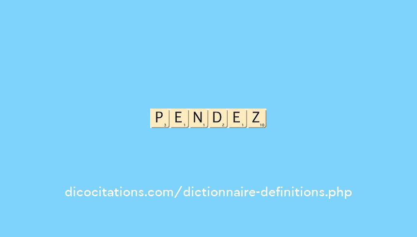 pendez pendez
