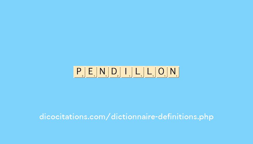 pendillon