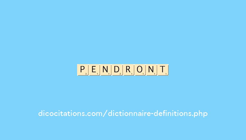 pendront pendront