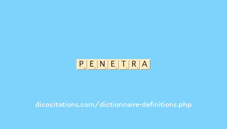 penetra penetra
