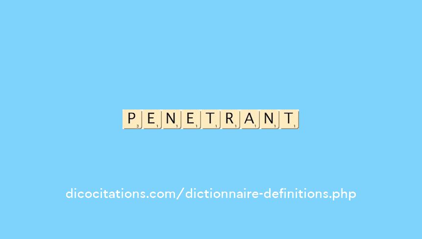 penetrant penetrant