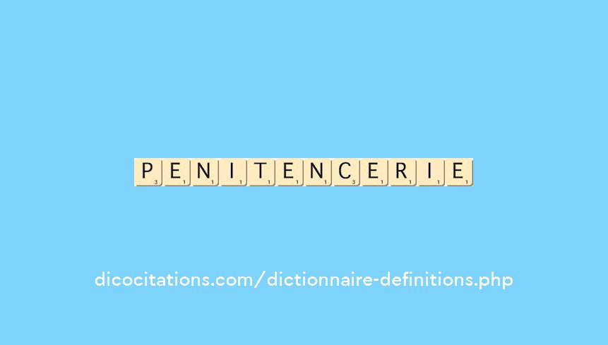 penitencerie