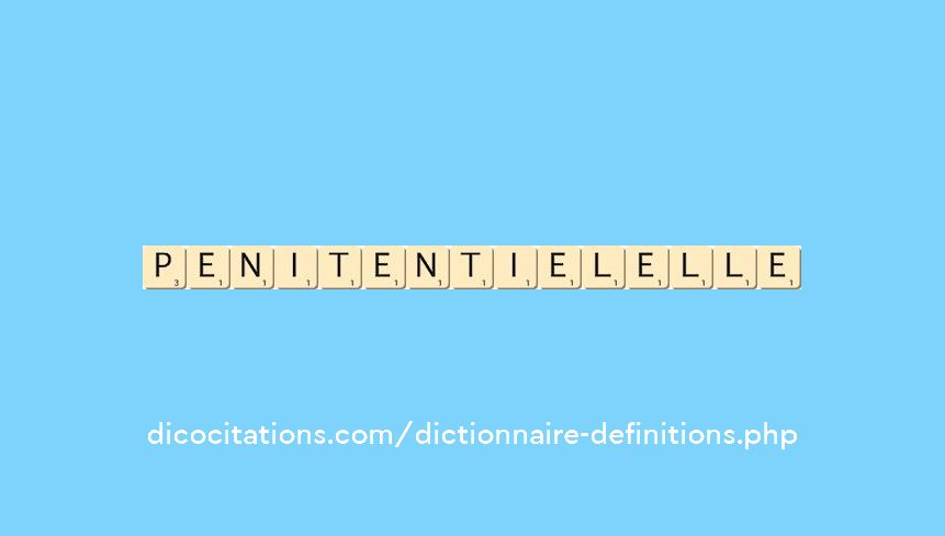 penitentiel--elle