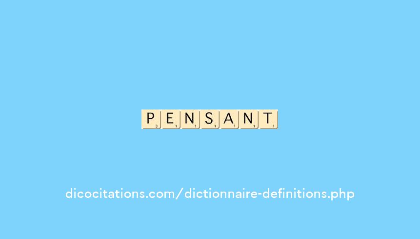 pensant pensant