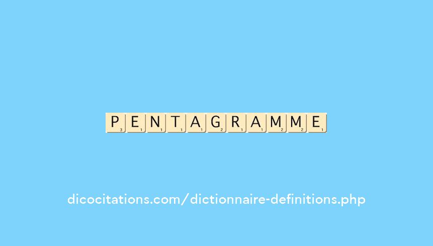 pentagramme pentagramme