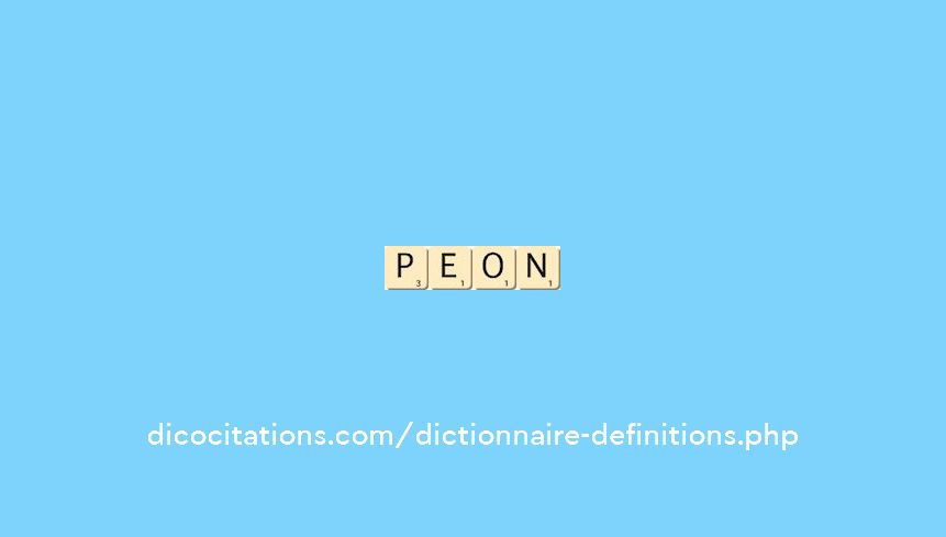 peon