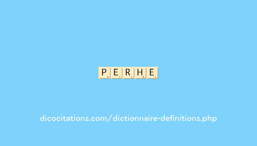 perche perche