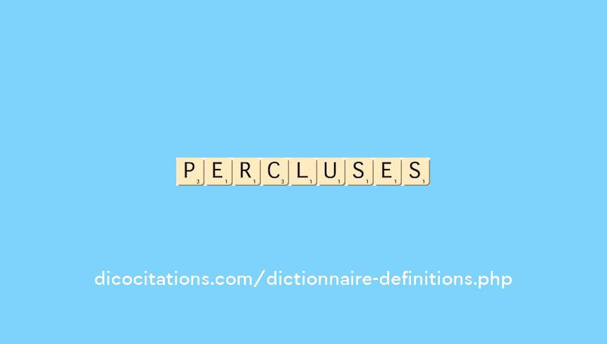 percluses percluses