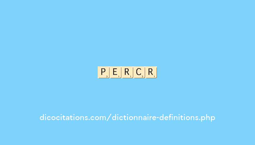 percoir