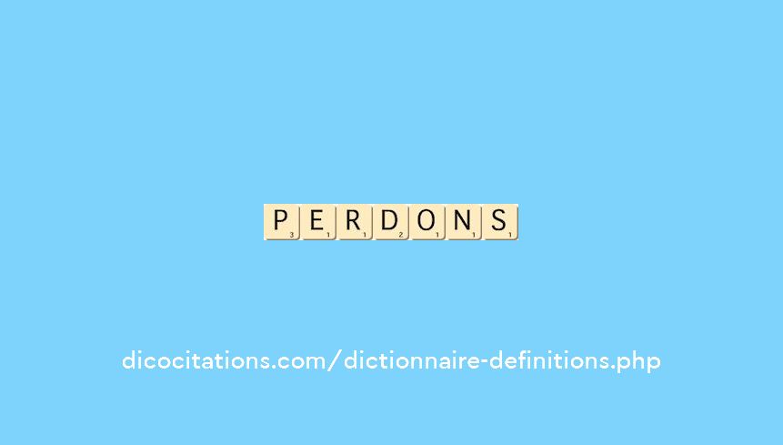 perdons
