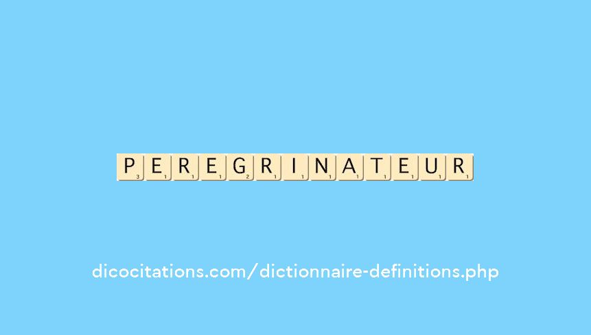 peregrinateur