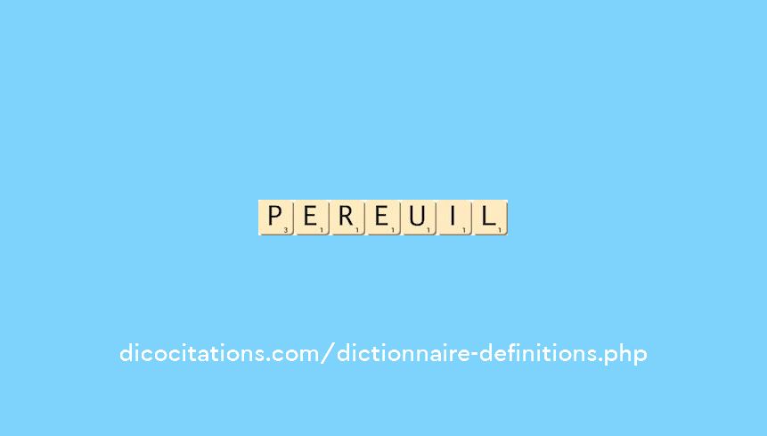 pereuil
