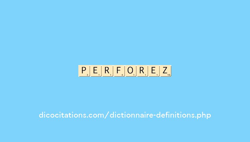 perforez perforez