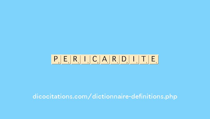 pericardite pericardite