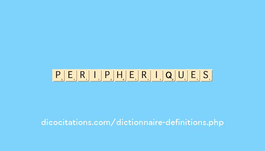 peripheriques peripheriques