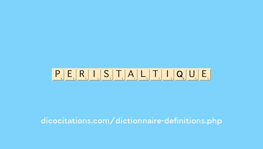 peristaltique