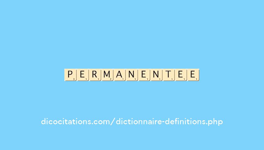 permanentee