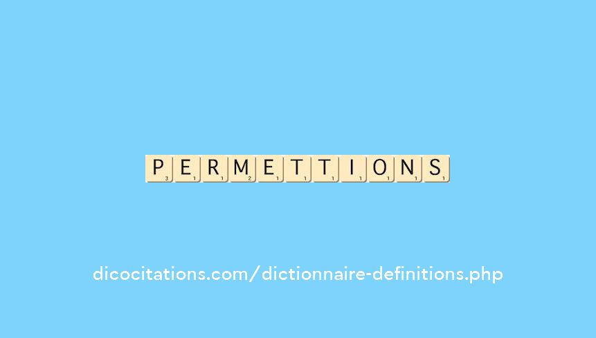 permettions permettions