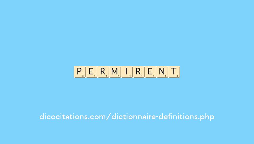 permirent permirent
