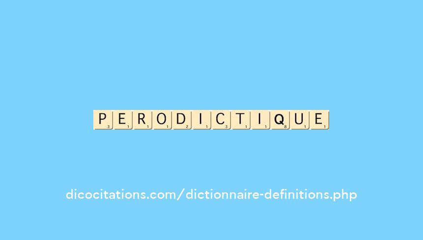 perodictique