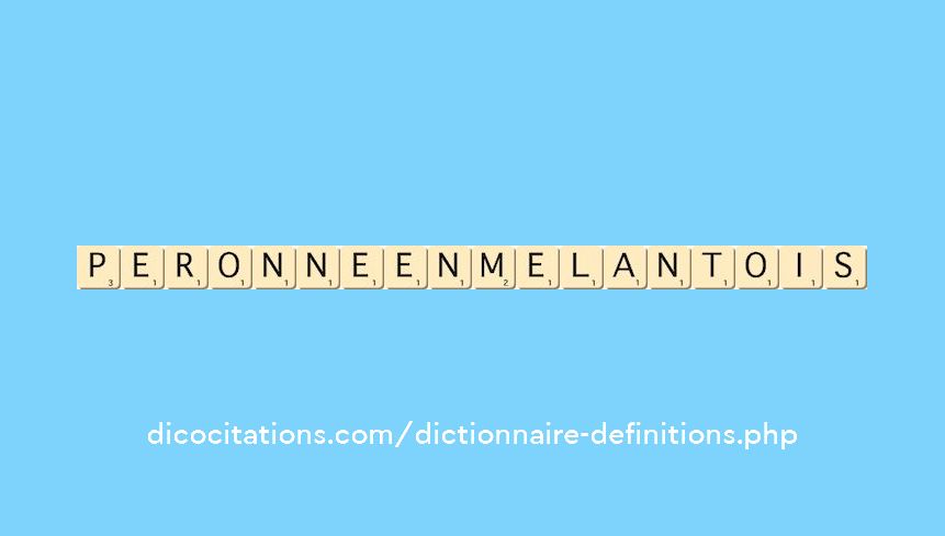 peronne-en-melantois