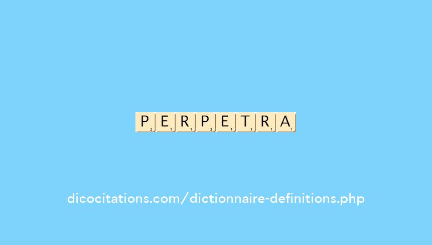 perpetra perpetra