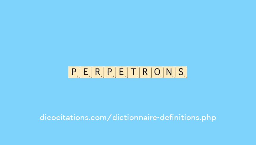 perpetrons perpetrons