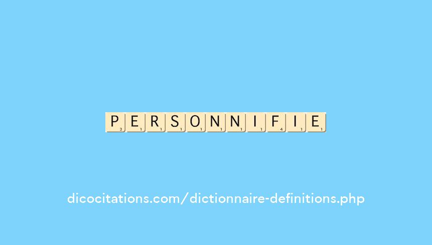 personnifie personnifie