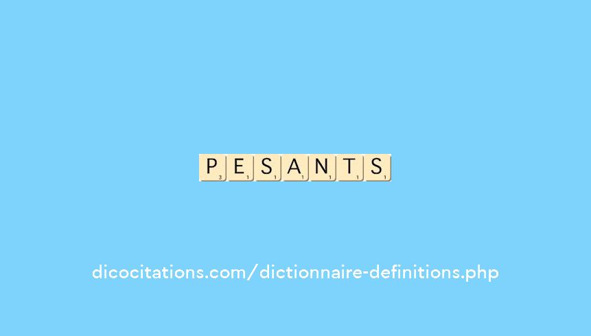 pesants