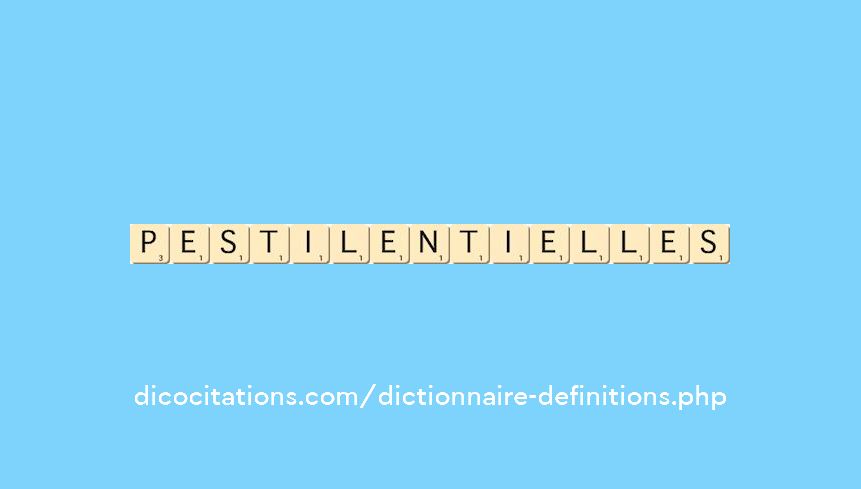 pestilentielles pestilentielles