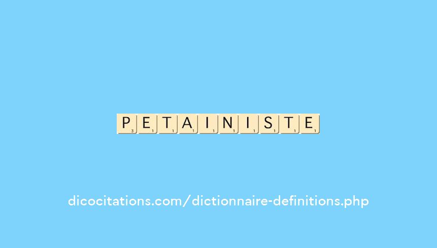 petainiste