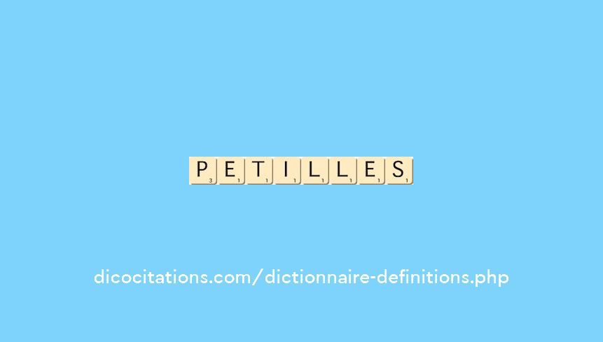 petilles petilles