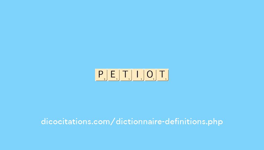 petiot petiot