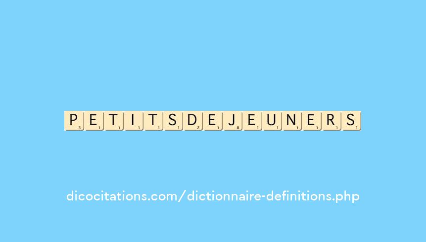 petits-dejeuners