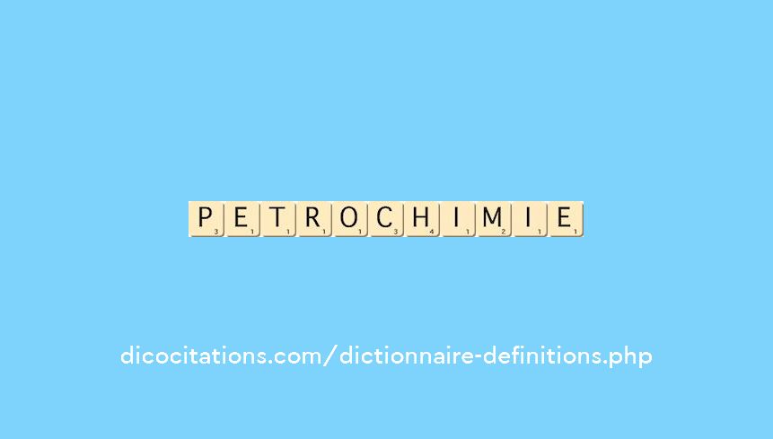 petrochimie petrochimie