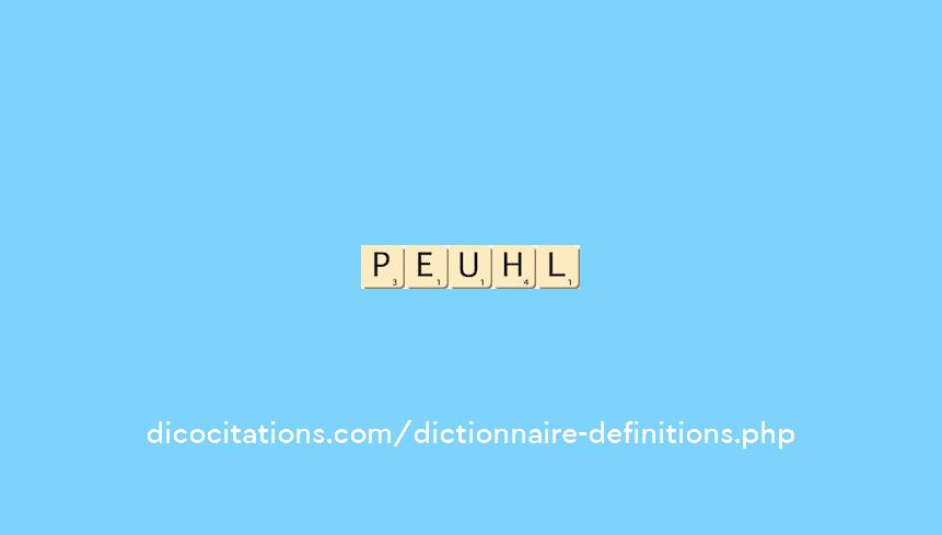 peuhl