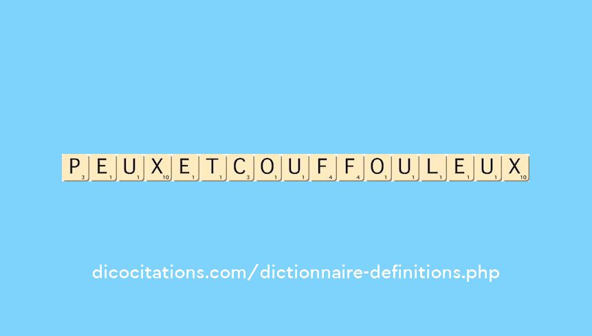 peux-et-couffouleux