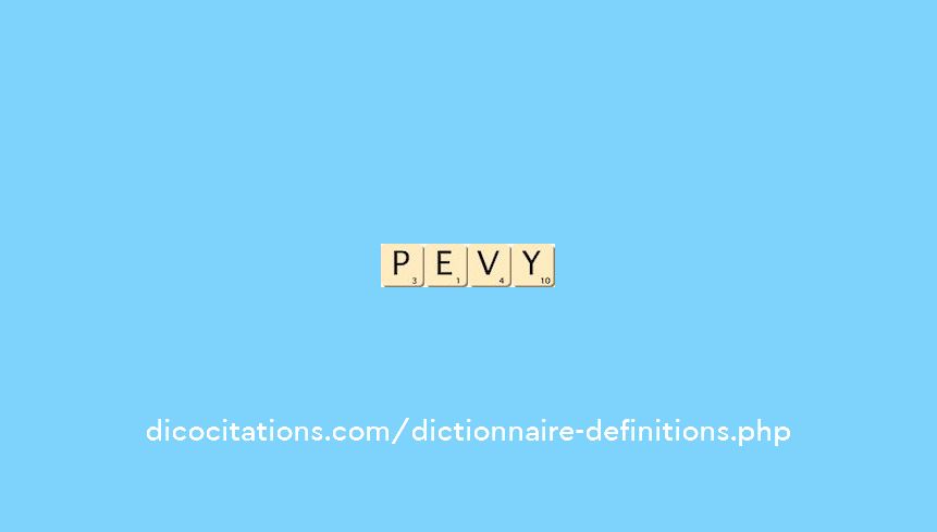 pevy