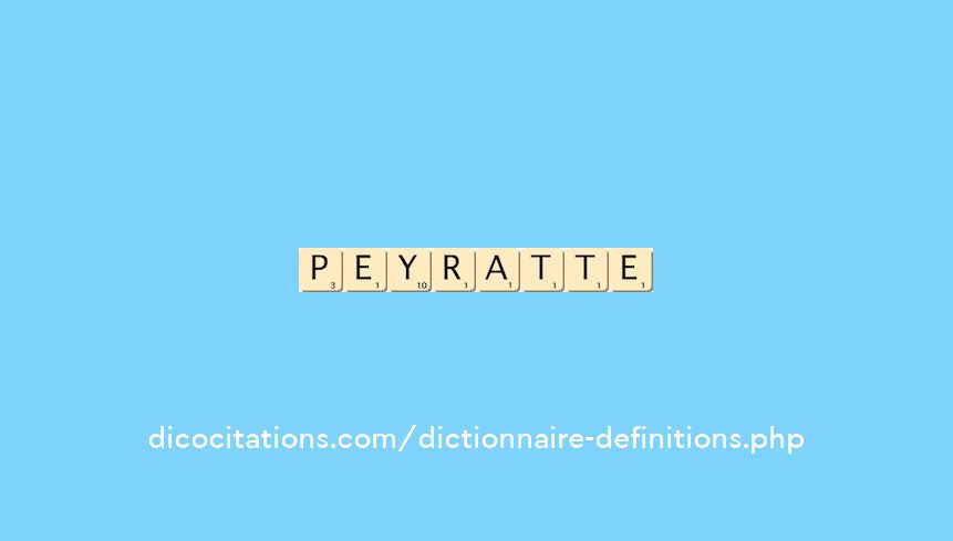 peyratte