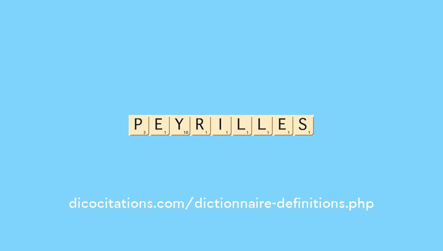 peyrilles