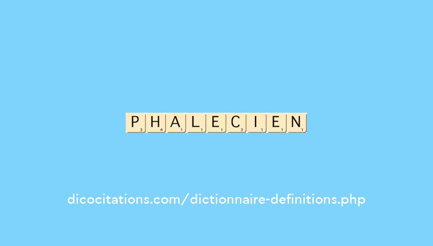 phalecien