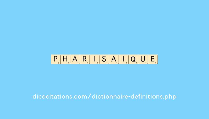 pharisaique