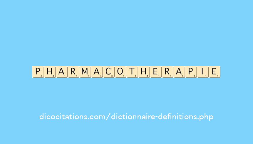pharmacotherapie pharmacotherapie