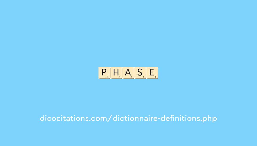 phase phase
