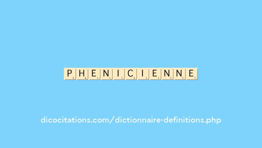 phenicienne phenicienne