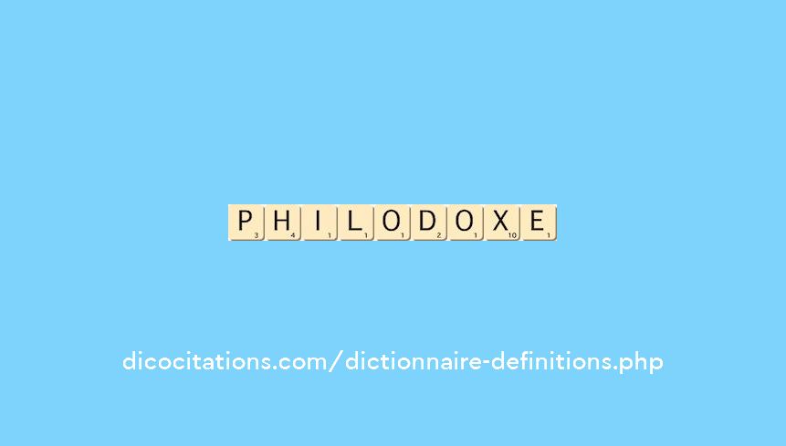 philodoxe