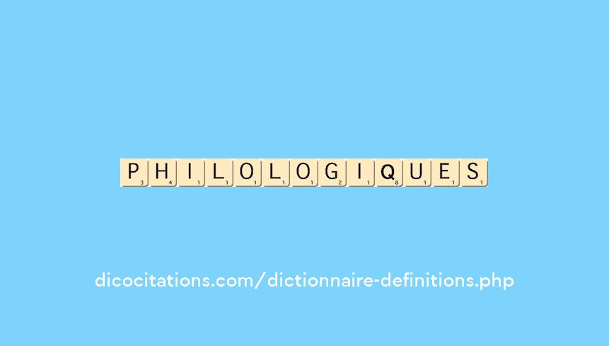 philologiques philologiques